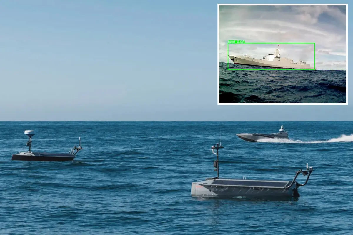 Advanced self-operating ships deployed near San Diego to monitor Chinese phantom fleets