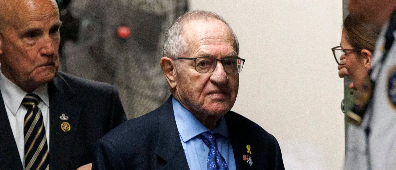 Alan Dershowitz Summoned for House Oversight Epstein Investigation