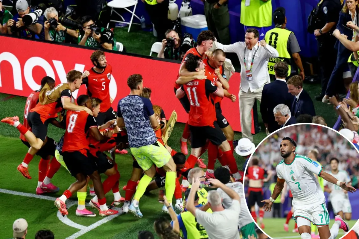 Algeria and Austria progress to World Cup knockout stage following an exciting conclusion.