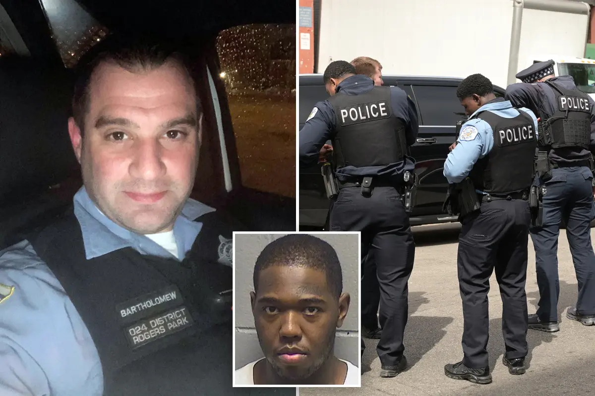Alphonso Talley, the suspect in the Chicago police officer's murder, pleads not guilty and requests the court to support his mother.