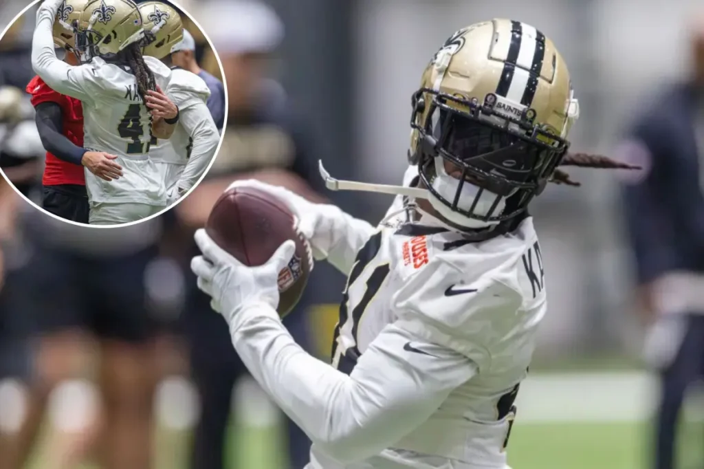 Alvin Kamara has no issues or grudges with the Saints despite missing workouts.