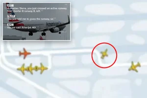 American Airlines flight had to cancel takeoff when another aircraft entered the same runway at Miami airport.