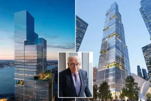 American Express set to begin construction on tower next month at Two World Trade Center — significant milestone for the site.