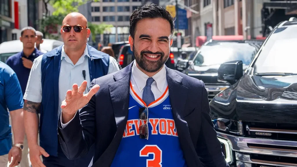 An unexpected celebration of 'Zohran Mamdani sports summer' follows the New York Knicks' NBA Finals victory.