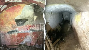 Ancient Roman villa found under gym at high school close to the Colosseum
