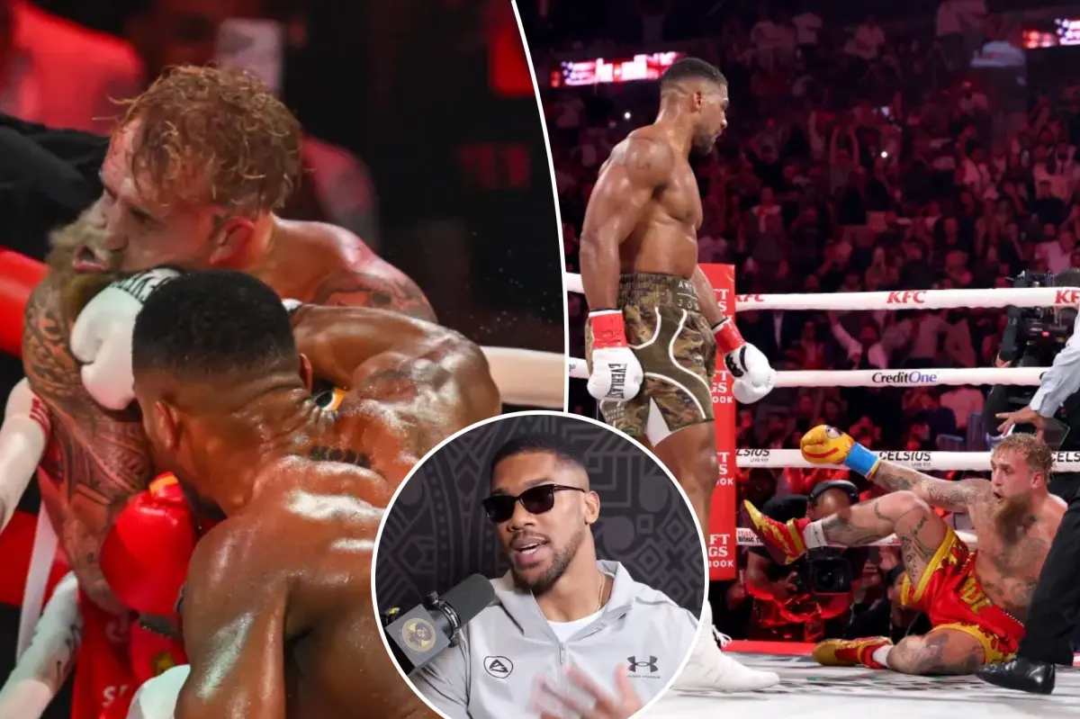 Anthony Joshua received a clear message to remove Jake Paul from boxing.