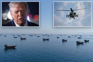 Apache helicopter from the US Army crashes in the Strait of Hormuz as Trump claims the US could achieve 'total victory' in two weeks