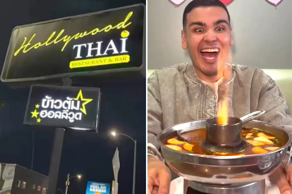 Aspiring influencer accepts $500 and complimentary meal from Hollywood Thai