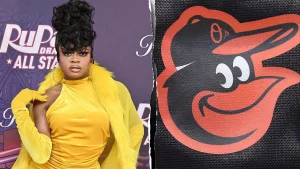 Baltimore Orioles invite a drag queen to be the Guest Splasher in the family-friendly Bird Bath area for Pride Night