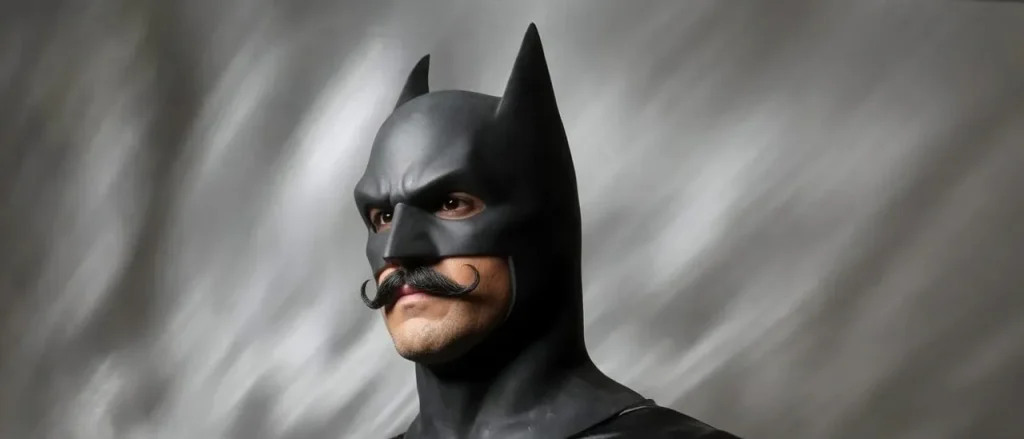 Batman is Mexican and he's binding thieves to poles.