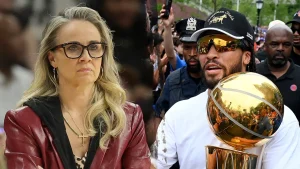 Becky Hammon won't say sorry for her harsh comments about Jalen Brunson, despite his strong performance in the Finals.