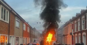 Belfast: Cars and Houses Affected by Fire Following Possible Migrant Stabbing