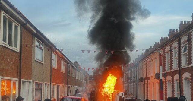 Belfast: Cars and Houses Affected by Fire Following Possible Migrant Stabbing