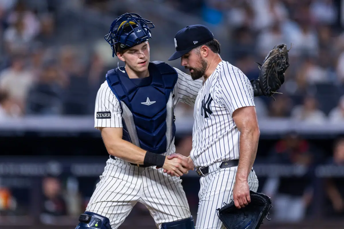 Ben Rice's role as a catcher is not currently part of the Yankees' strategy.