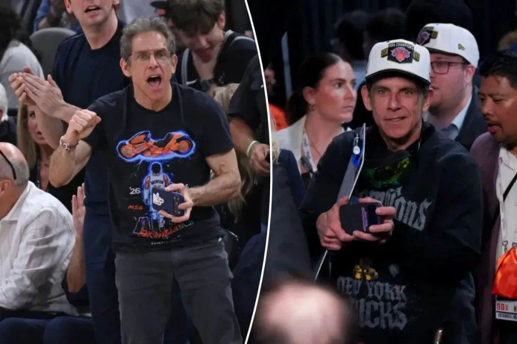 Ben Stiller thrilled after Knicks win the championship