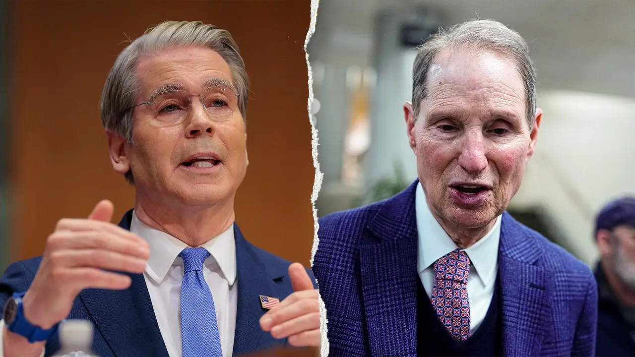 Bessent addresses Senator Wyden about her son's previous emails with Jeffrey Epstein