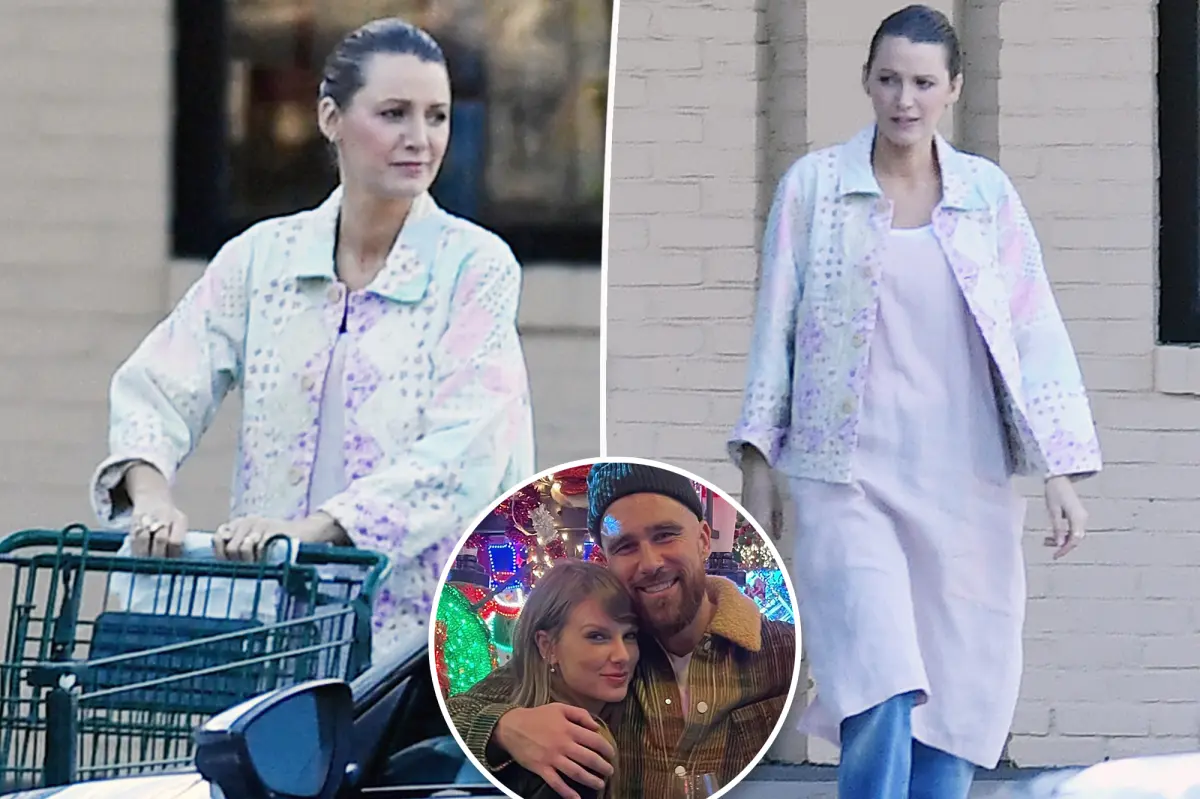 Blake Lively shops for groceries while her former best friend Taylor Swift celebrates her bachelorette party with her closest friends.