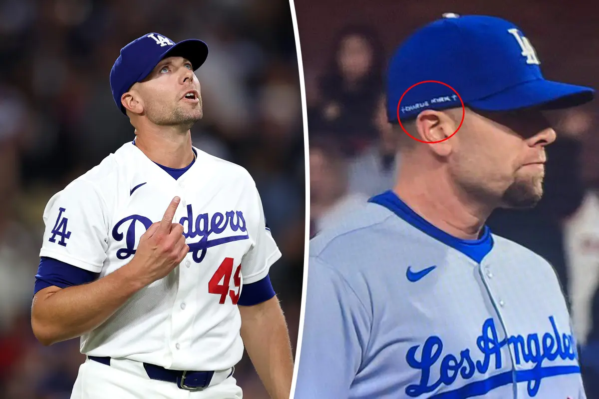 Blake Treinen got a warning from MLB for a message about Charlie Kirk last year.