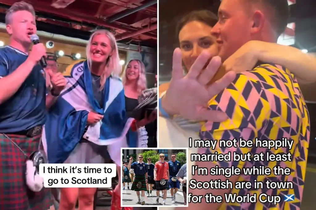 Boston women anticipate a surge in births in nine months after celebrating with appealing Scots during the World Cup.