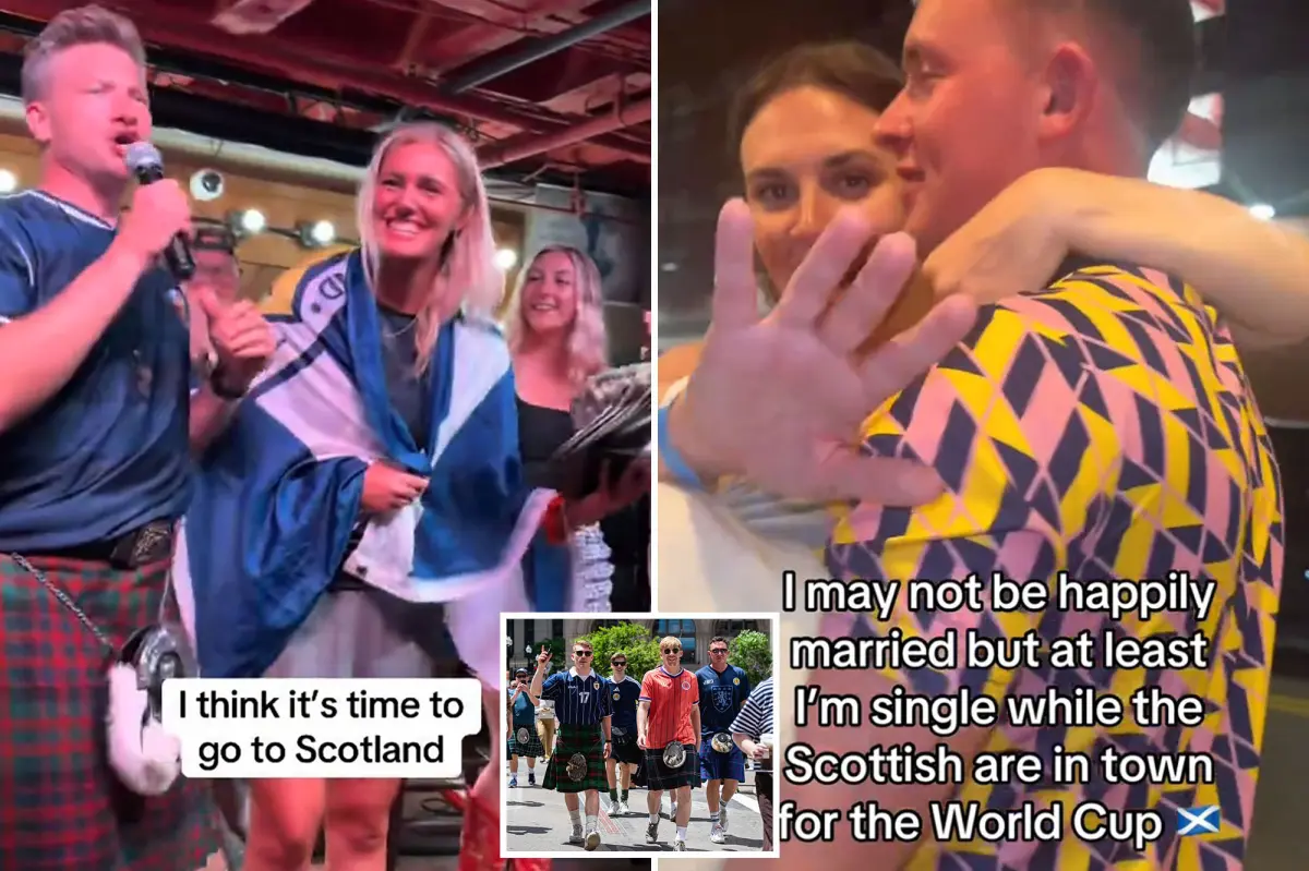 Boston women anticipate a surge in births in nine months after celebrating with appealing Scots during the World Cup.