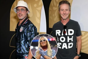Brad Pitt, Leonardo DiCaprio, and many other stars watched the USMNT face Turkey in the World Cup.