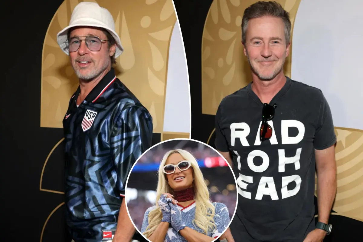 Brad Pitt, Leonardo DiCaprio, and many other stars watched the USMNT face Turkey in the World Cup.