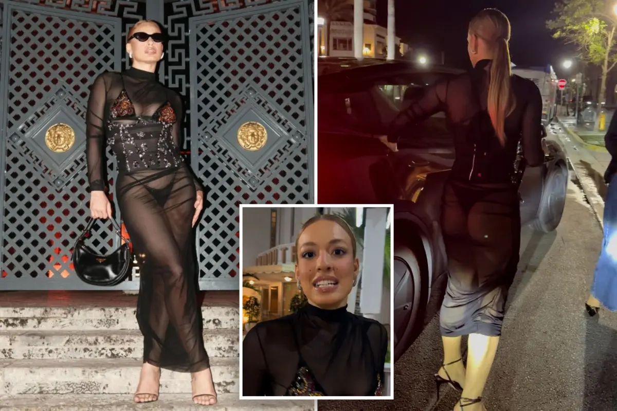 Brazilian reality star surprised after Miami bar refused her entry for wearing a transparent dress