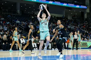 Breanna Stewart ranks in the top five in the initial WNBA All-Star voting results.