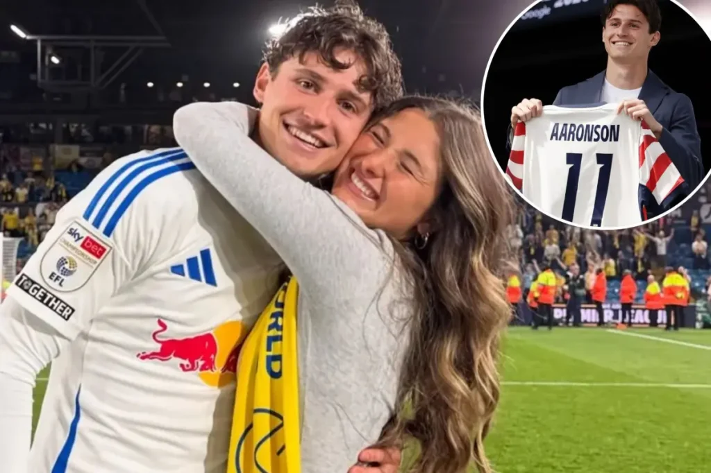 Brenden Aaronson discusses marrying during World Cup preparation.