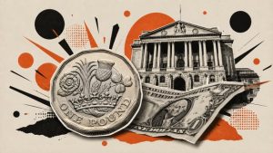 British Pound holds onto intraday losses against strong USD following poor UK PMIs.