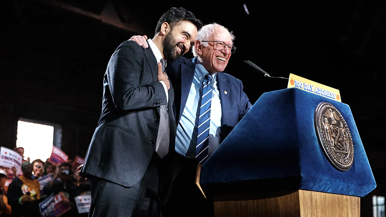 Brooklyn progressive rally features collaboration between Mayor Mamdani and Sanders
