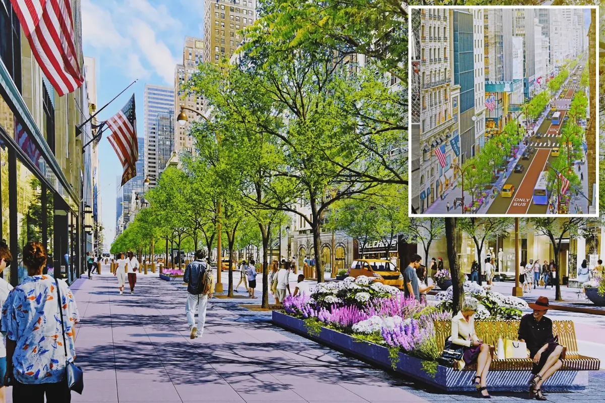 Business is thriving on Fifth Ave. in Midtown NYC, but the community has concerns about the redesign plans from the Mamdani administration.