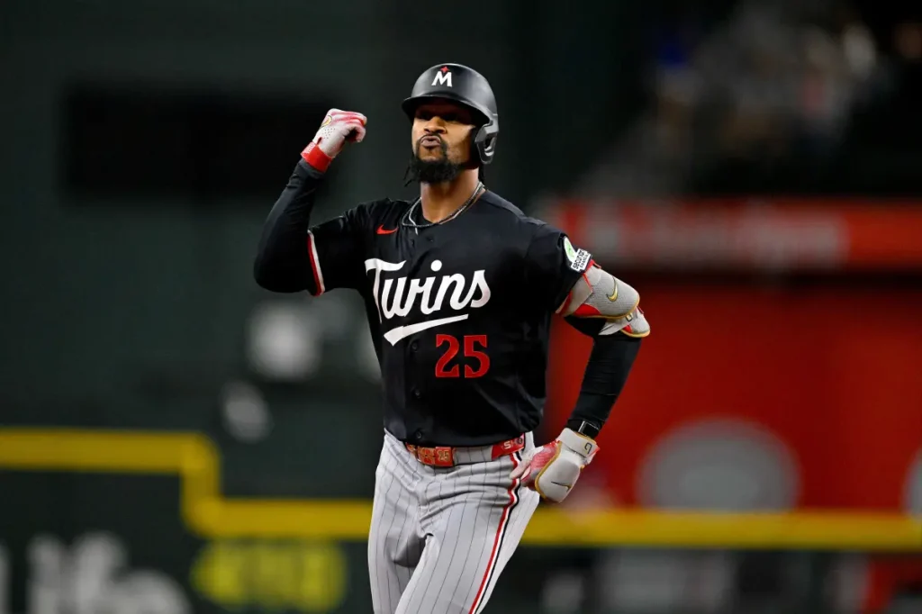 Byron Buxton expresses indifference toward trade rumors involving the Twins.