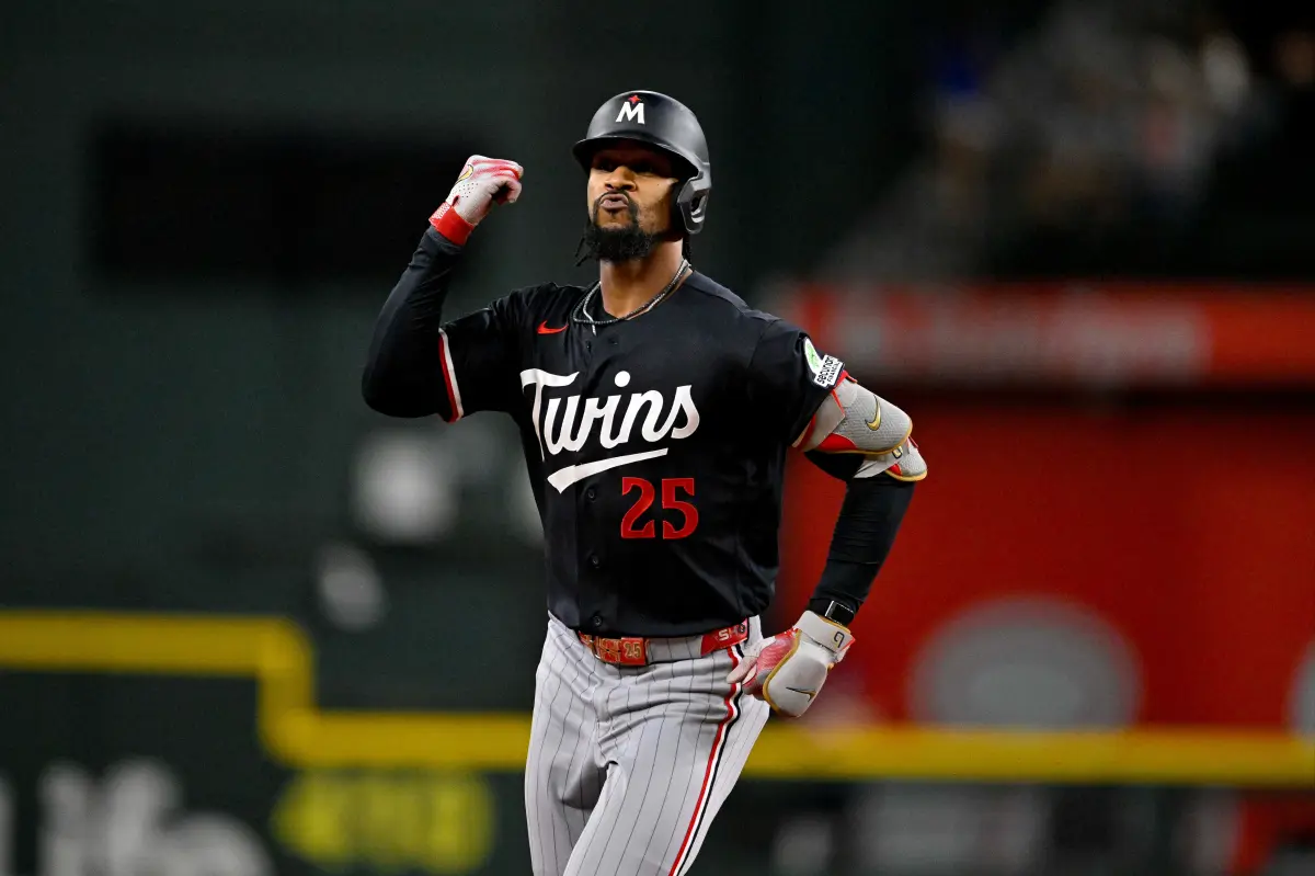 Byron Buxton expresses indifference toward trade rumors involving the Twins.