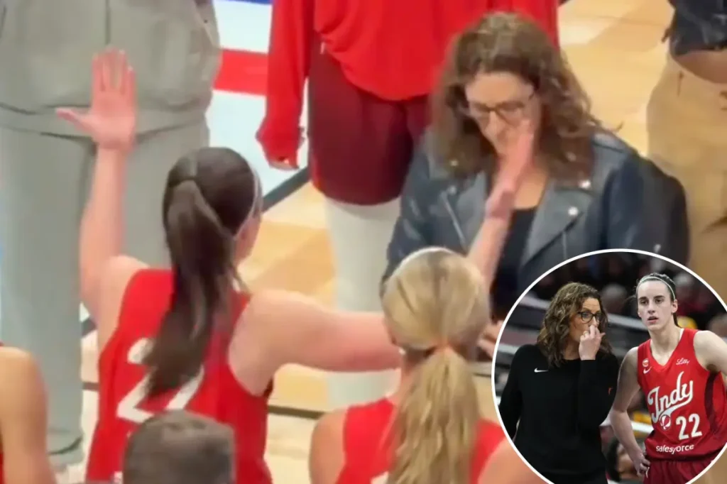 Caitlin Clark criticizes 'clearly incorrect' opinions on her viral sideline moment.