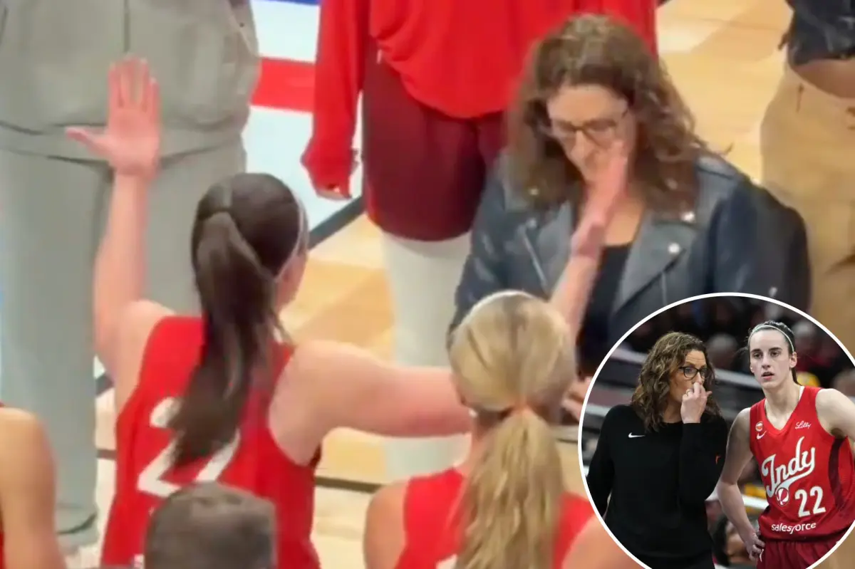 Caitlin Clark criticizes 'clearly incorrect' opinions on her viral sideline moment.