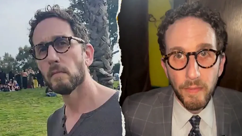 California Senator Scott Wiener interrupted by anti-Israel protesters in San Francisco