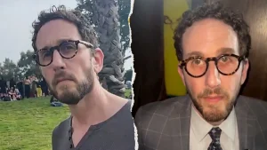 California Senator Scott Wiener interrupted by anti-Israel protesters in San Francisco