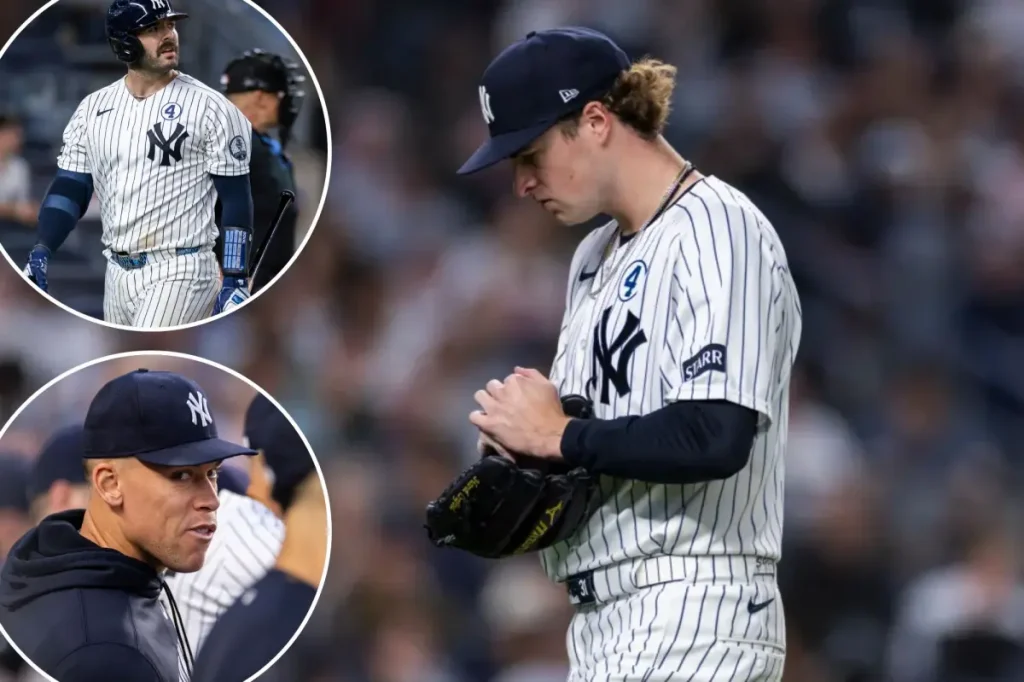 Cam Schlittler has an unusual poor performance as the Yankees fall to the Guardians without Aaron Judge.