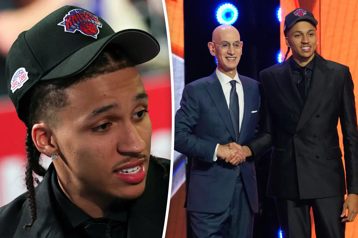 Cameron Carr of the Lakers shares unforgettable comments during the NBA draft