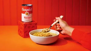 Campbell's introduces its first gluten-free chicken noodle soup featuring Banza pasta.