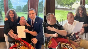 Candidate backed by Trump promises to give congressional salary to Iraq War veteran