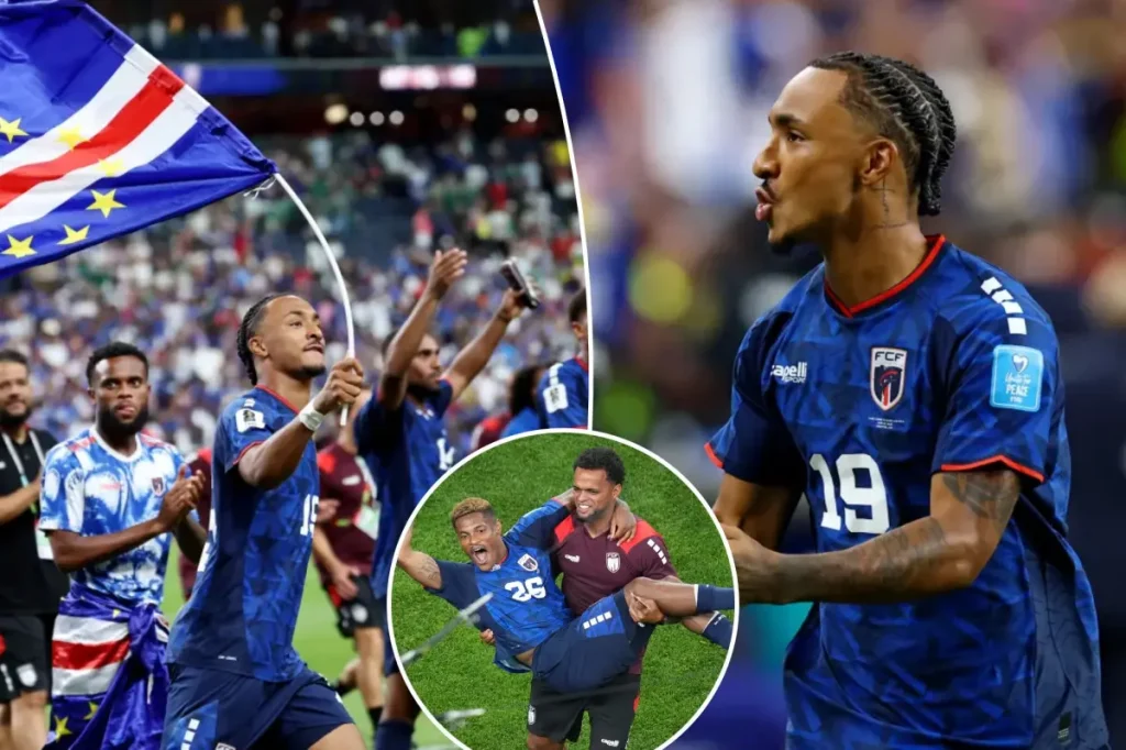 Cape Verde achieves a historic milestone by advancing to the knockout stage of the World Cup.