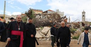 Catholic Nuncio Meets Lebanese Christians Ignoring Israel's Evacuation Directives