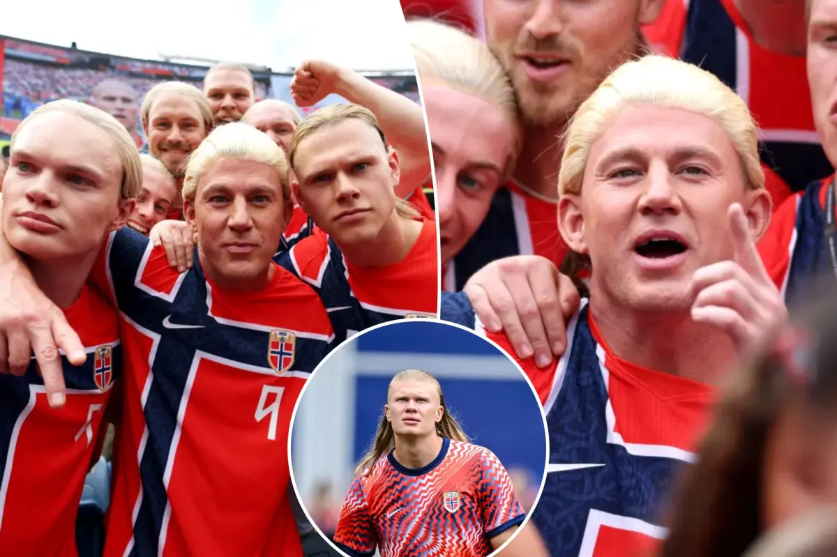 Channing Tatum teams up with Erling Haaland lookalikes from Norway at the World Cup