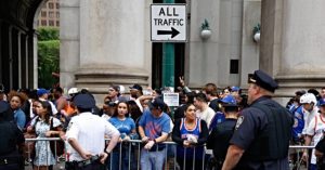 Chaos Breaks Out as Angry Knicks Fans Get Stuck in Subway Stations Due to Police Action