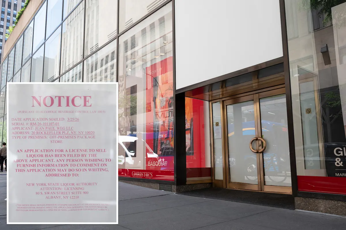 Christie's set to launch a luxury wine shop in Rockefeller Center
