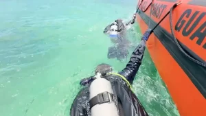 Coast Guard shares footage from the search for missing woman Lynette Hooker