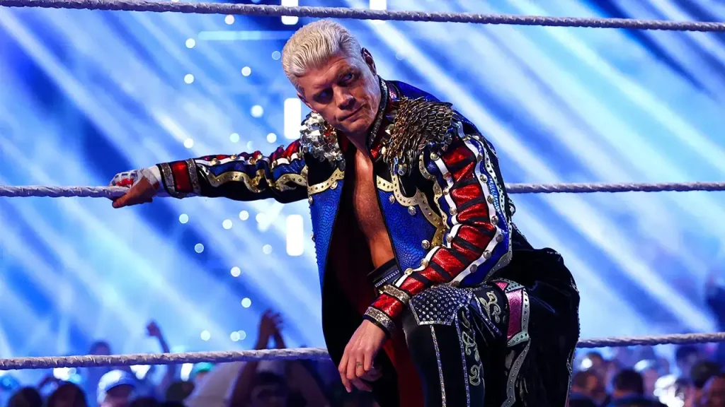 Cody Rhodes calls for a triple threat match at Night of Champions featuring Gunther and Sami Zayn.