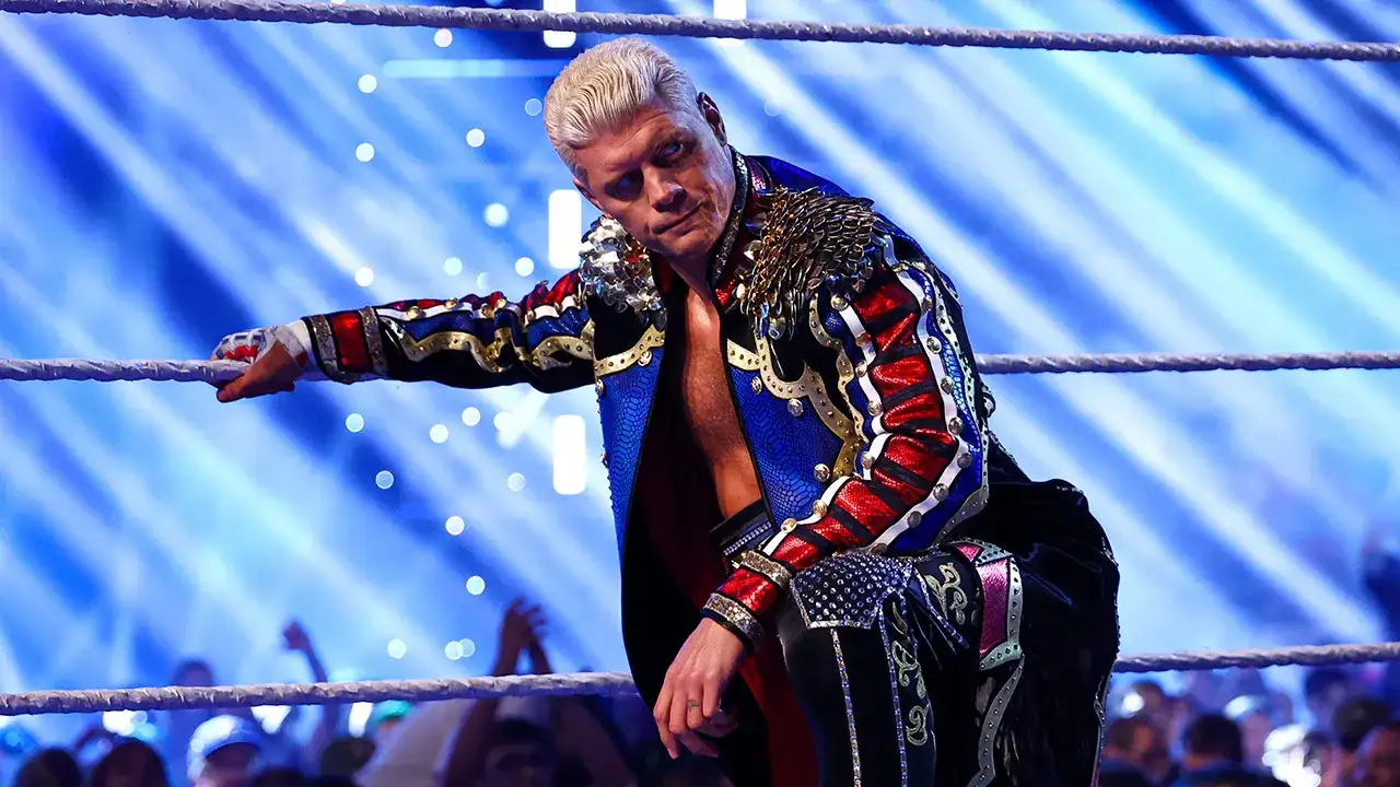 Cody Rhodes calls for a triple threat match at Night of Champions featuring Gunther and Sami Zayn.